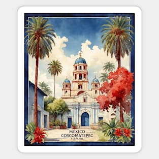 Coscomatepec Veracruz Mexico Vintage Tourism Travel Magnet